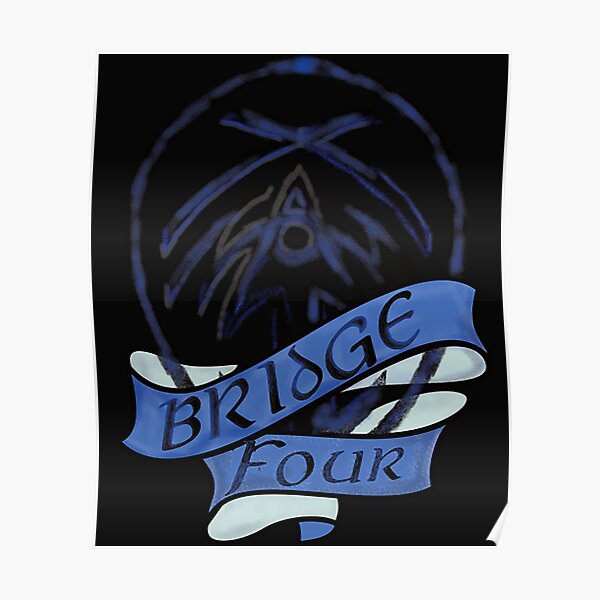 Camiseta Stormlight Archive Bridge Four - Stormlight Archive Póster
