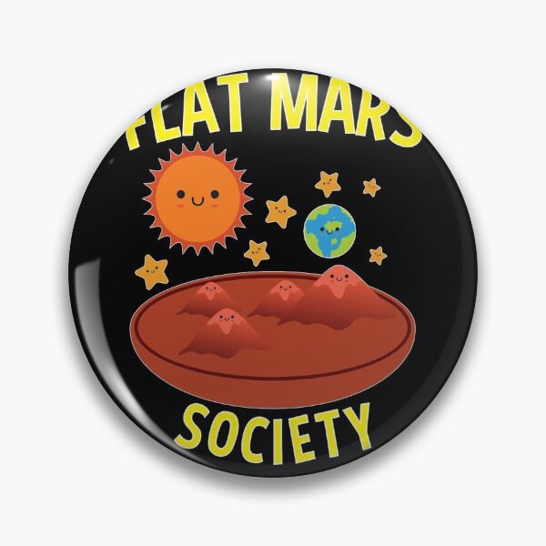 Item preview, Flat Mars Society 3 designed and sold by gelop47.