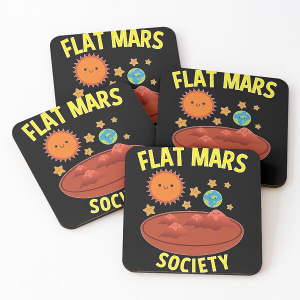 Item preview, Flat Mars Society 3 designed and sold by gelop47.