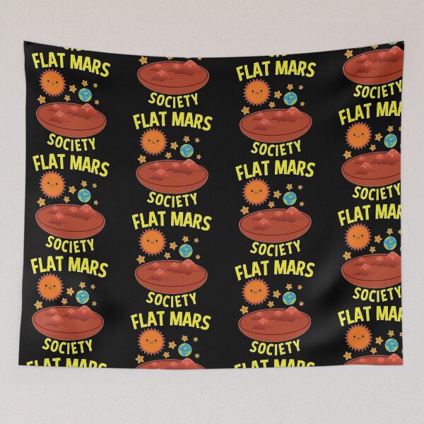 Item preview, Flat Mars Society 3 designed and sold by gelop47.