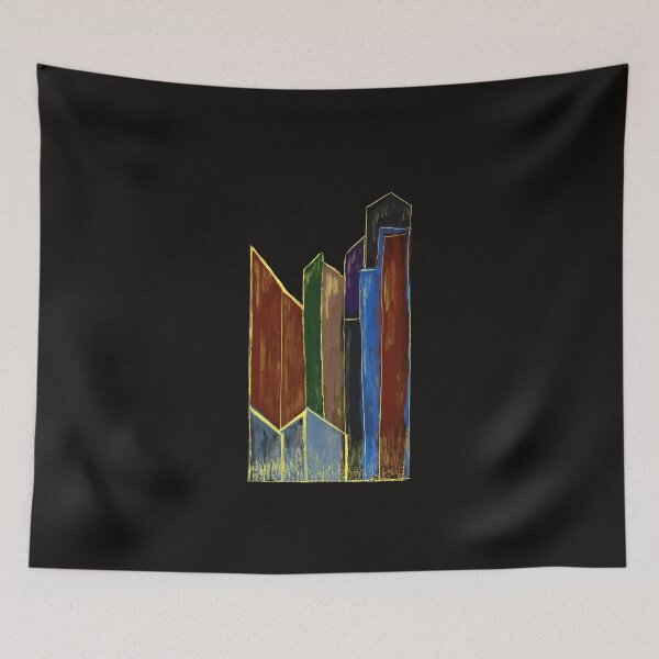 Item preview, Abstract city Scape designed and sold by Speckle.