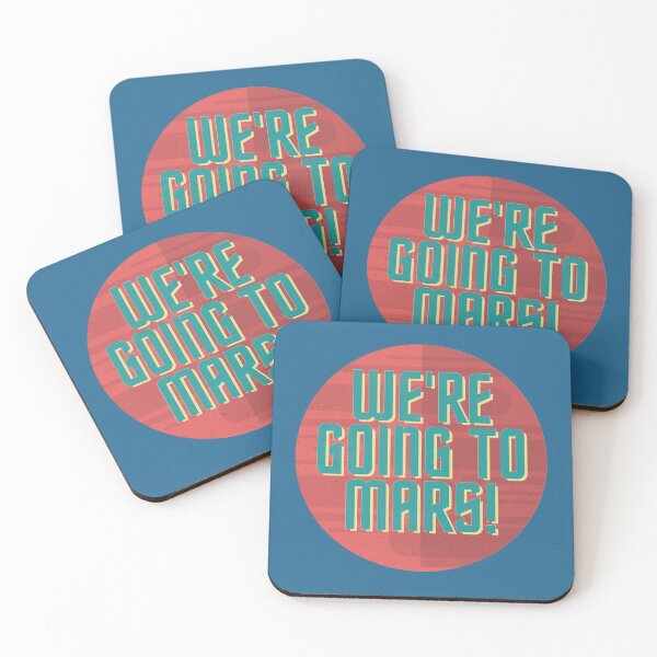 Item preview, We're going to mars designed and sold by The Cosmic Turtle.
