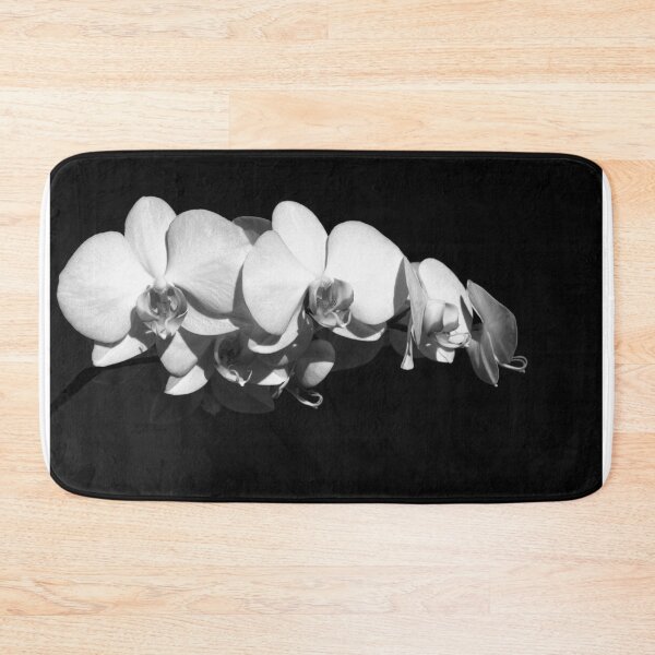 Item preview, White Orchids and Black designed and sold by NeonAbstracts.