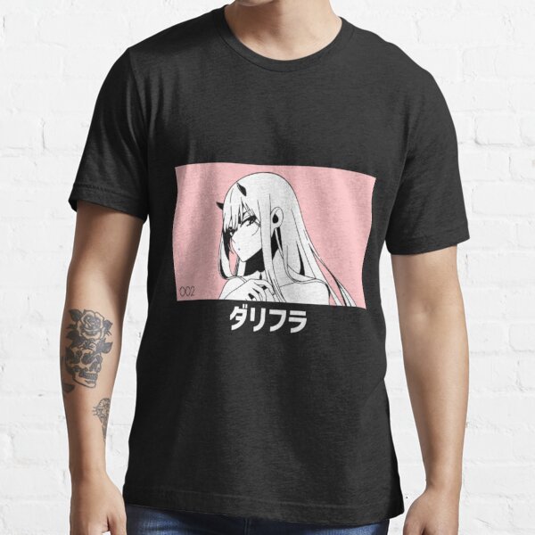 Zero Two Sexy Boobs Lewd Anime Girl Essential T-Shirt sold by Crinz, SKU  995888