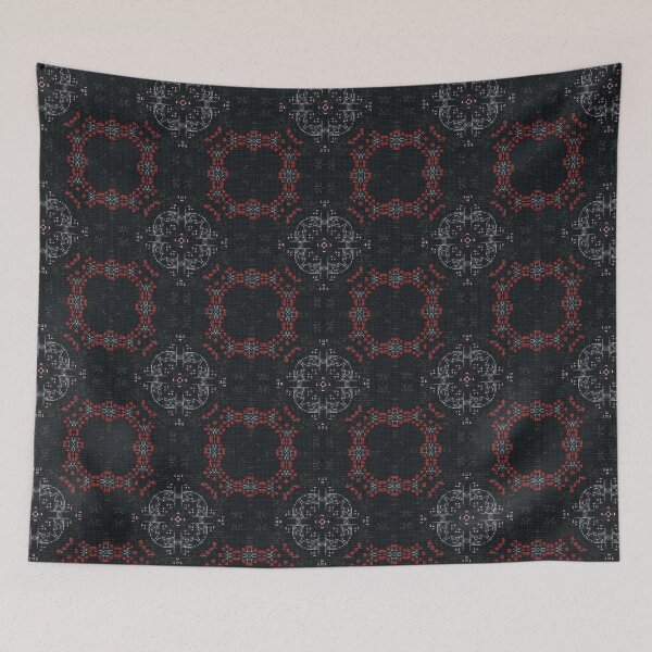 Item preview, Gaming Is My Valentine Pixel Pattern - Gothic Flower designed and sold by IPattern.