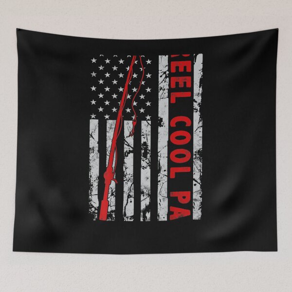 Item preview, Reel Cool Pa Fishing American Flag Gift For Father's Day designed and sold by shirleyfinley.
