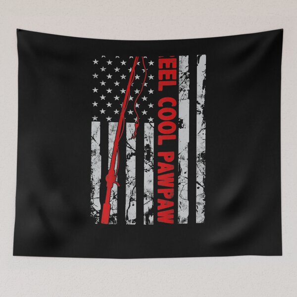 Item preview, Reel Cool Pawpaw Fishing American Flag Gift For Fisherman designed and sold by shirleyfinley.