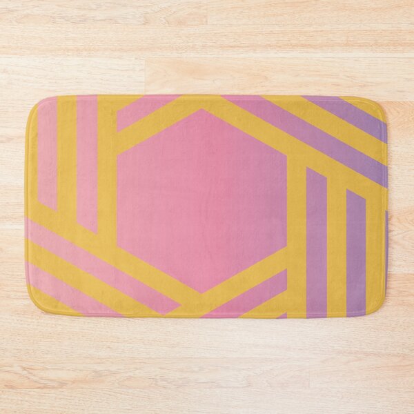 Item preview, Gradient - hexagon in gold designed and sold by afrapaints.