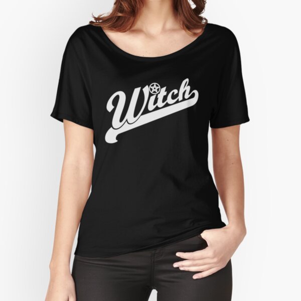 WITCH sport lettering Relaxed Fit T-Shirt