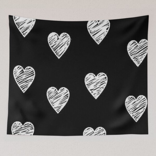 Item preview, Cute Hearts Printed Design designed and sold by KookDesignZ.