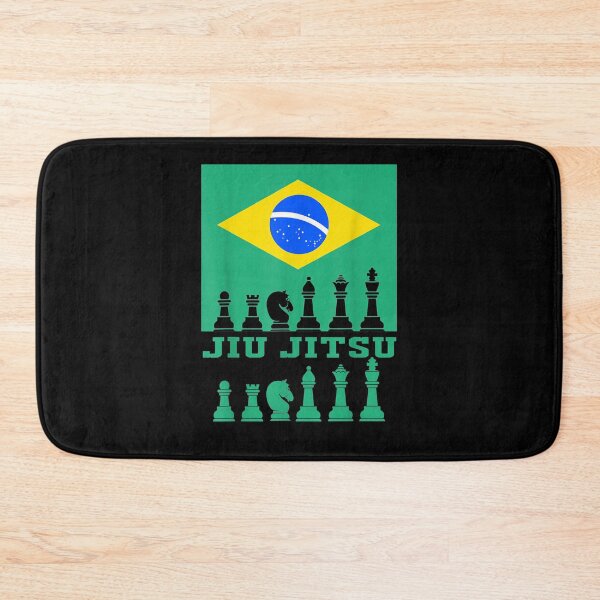 Item preview, Brazilian Jiu Jitsu Flag Jiu Jitsu Chess designed and sold by shirleyfinley.