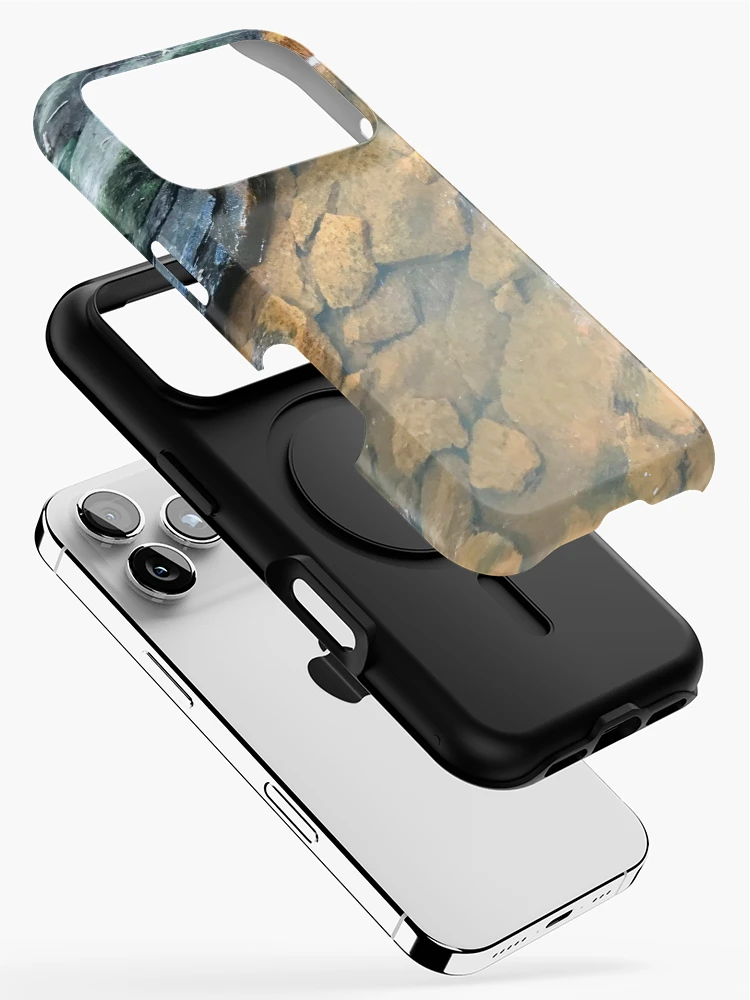 Thumbnail 2 of 4, iPhone Case, Natural Stream With Rocks designed and sold by HandsoffMyWorks.