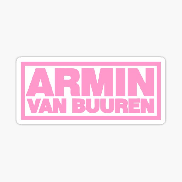 Sticker Armin Van Buuren Redbubble