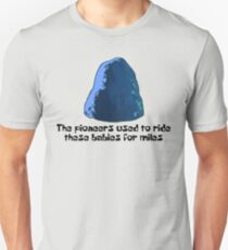 The Pioneers Used To Ride These Babies For Miles - Spongebob Unisex T-Shirt
