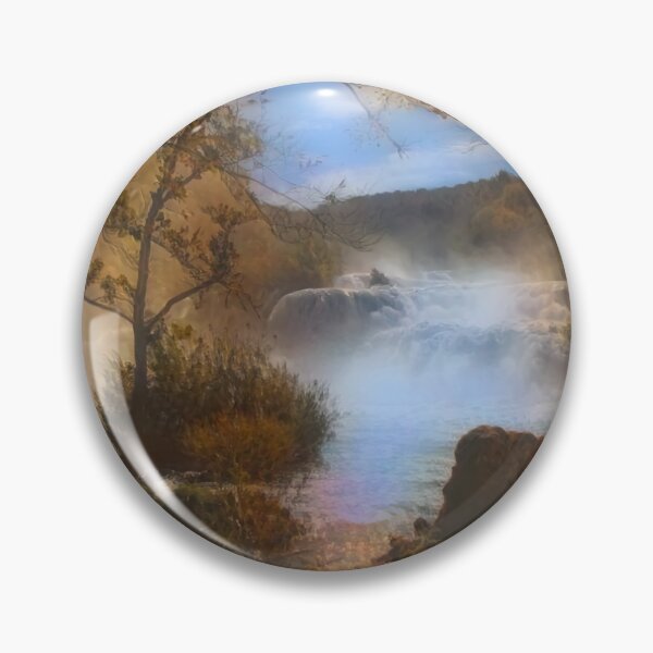 Item preview, Krka Falls designed and sold by AlpineRonin.