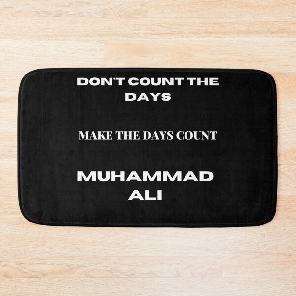 Item preview, Don't Count the Day's Famous Inspirational Quote Design designed and sold by TheHappyK.