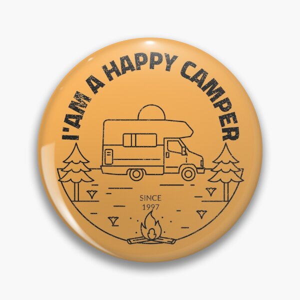 Item preview, Caravan - Happy Camper designed and sold by ManiaTeec.