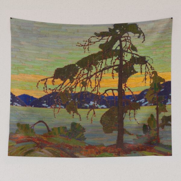 Aperçu de l'œuvre Tom Thomson The Jack Pine 1916-1917 Artiste paysagiste canadien créée et vendue par Ejaaz.
