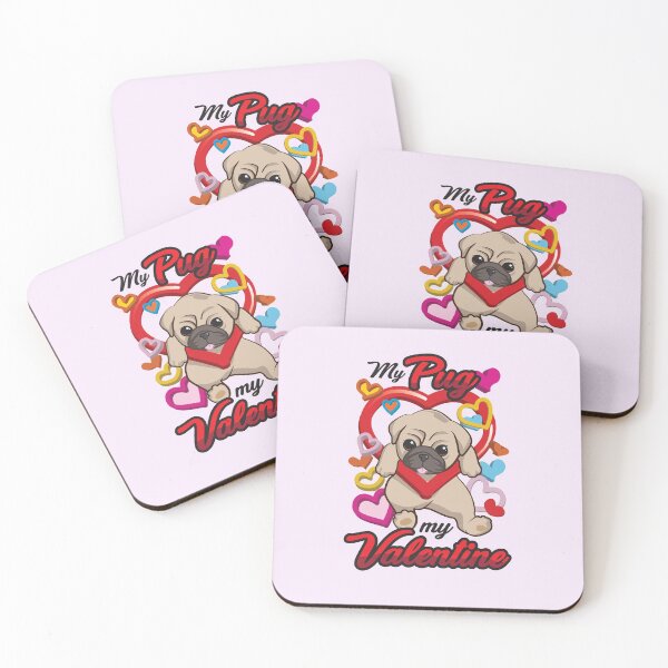 Item preview, My Pug is My Valentine 2 designed and sold by Andantino.