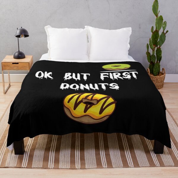 Item preview, ok but first donuts, donut lovers, donuts designed and sold by Dkh Fashion.