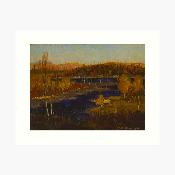 Item preview, Tom Thomson Autumn Evening, Burnt Land 1912 or 1913 Canadian Landscape Artist designed and sold by Ejaaz.