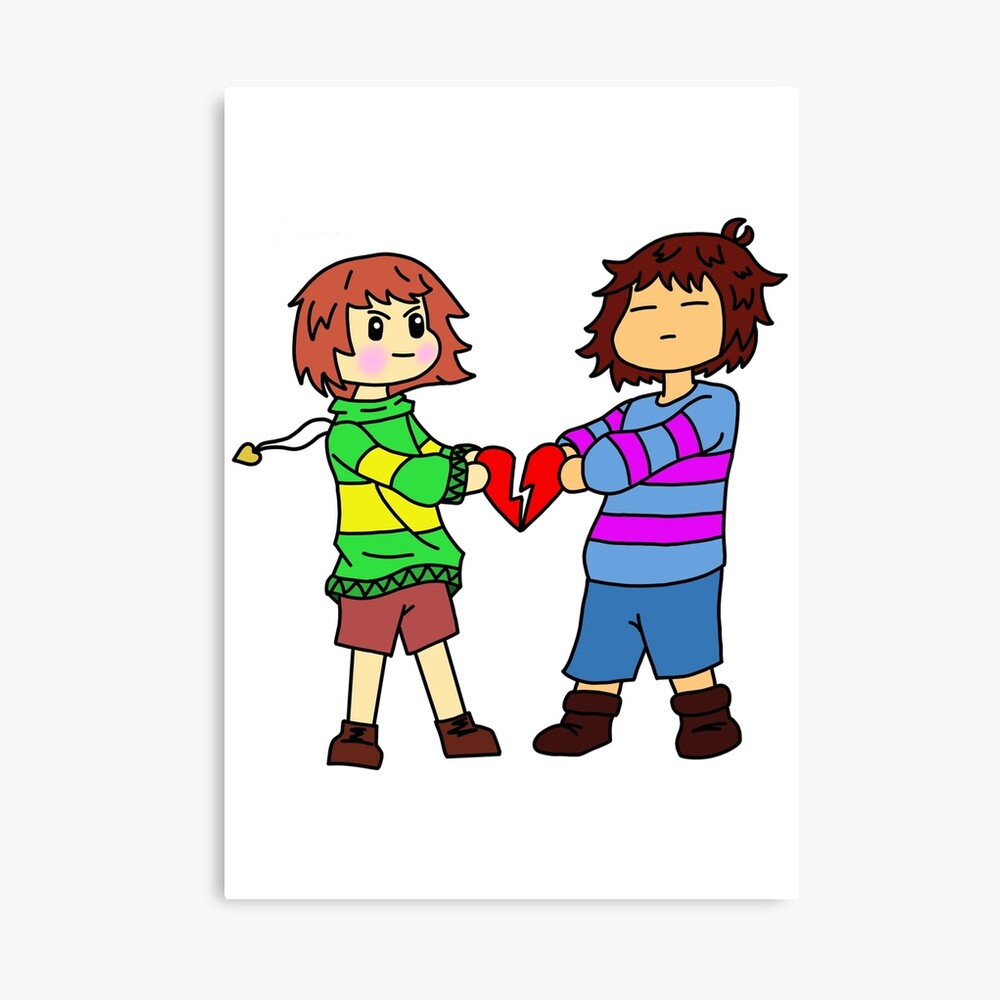 UNDERTALE - Chara and Frisk