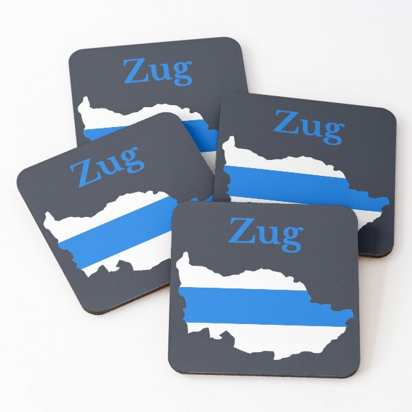Item preview, Zug Canton Map Flag, Switzerland designed and sold by marosharaf.