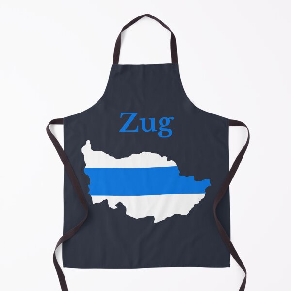 Item preview, Zug Canton Map Flag, Switzerland designed and sold by marosharaf.
