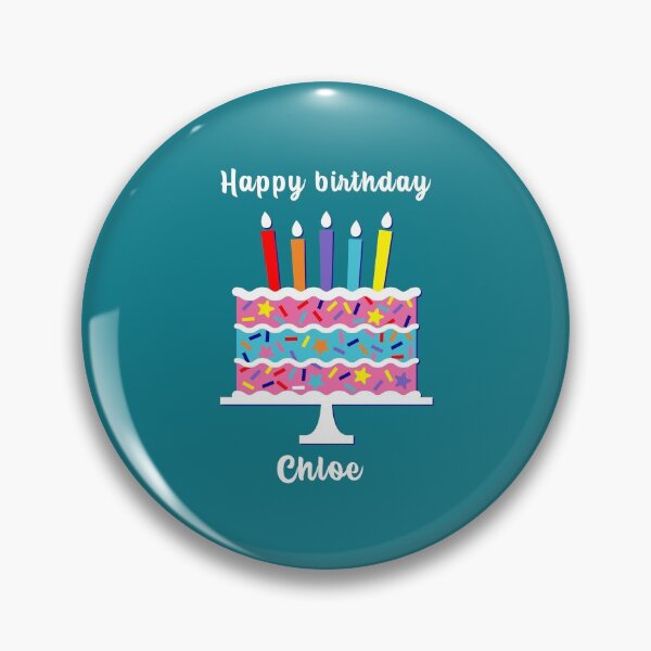 Item preview, Happy birthday Chloe, personalized, Birthday card, wishes designed and sold by helkav.