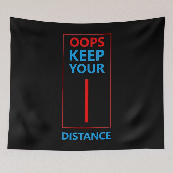 Item preview, Keep your distance designed and sold by hatimelhag.