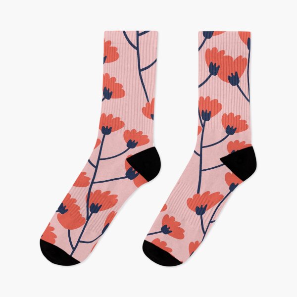 Item preview, Abstract Pink Flower Pattern designed and sold by technicolorable_art.