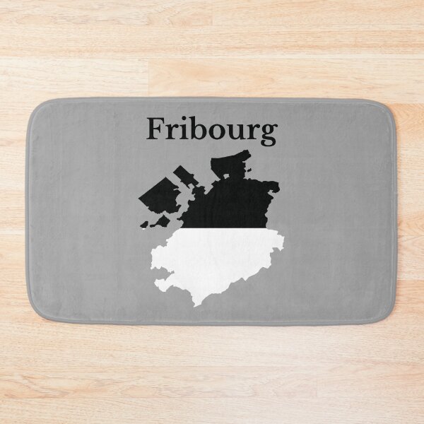 Item preview, Fribourg Canton Map Flag, Switzerland designed and sold by marosharaf.