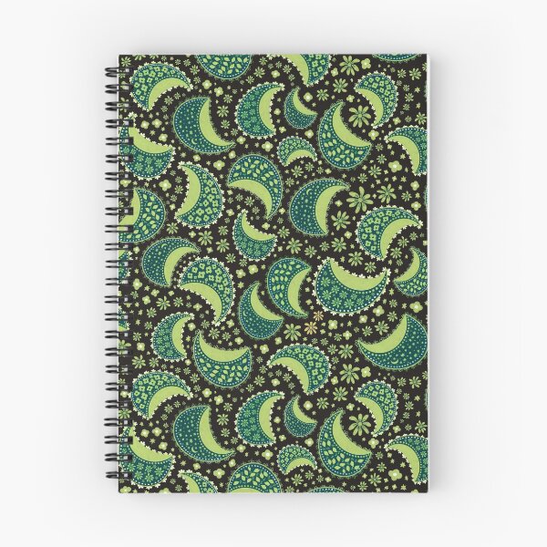 Item preview, Paisley Moon - green phase designed and sold by KizzyW.