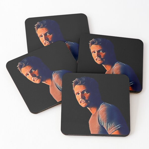 Item preview, Pedro Pascal Sunset Look In the Face Painting designed and sold by ecdato.