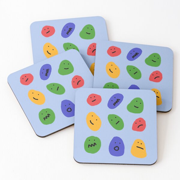 Item preview, small blob faces designed and sold by anikasart.