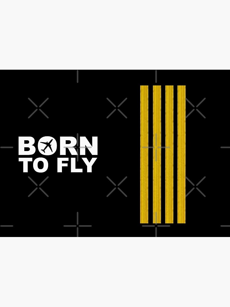 Geboren, um Captain Stripes zu fliegen von Joel-Designs