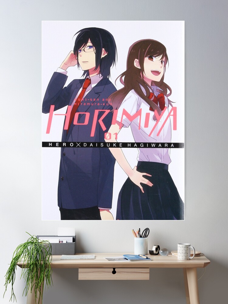 Anime izumi miyamura hori kyouko black Custom Gaming Mat Desk