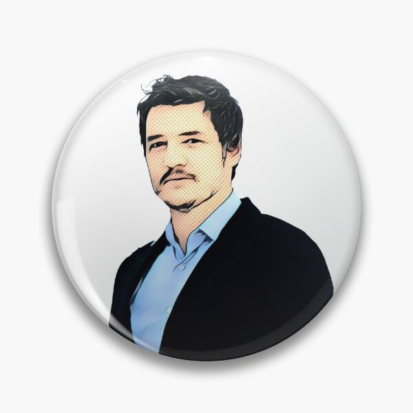 Item preview, Pedro Pascal Handsome & Swooning Sticker Pop Art designed and sold by ecdato.
