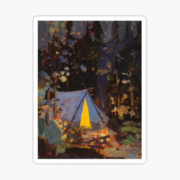 Item preview, Tom Thomson Campfire 1916 Canadian Landscape Artist designed and sold by Ejaaz.