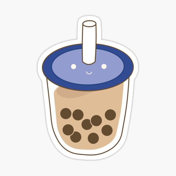 Vista previa del artículo con la obra «Té de leche de boba», diseñado y vendido por jjilldoodles.