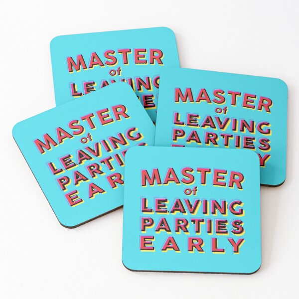 Item preview, Master of Leaving Parties Early designed and sold by kuezart.