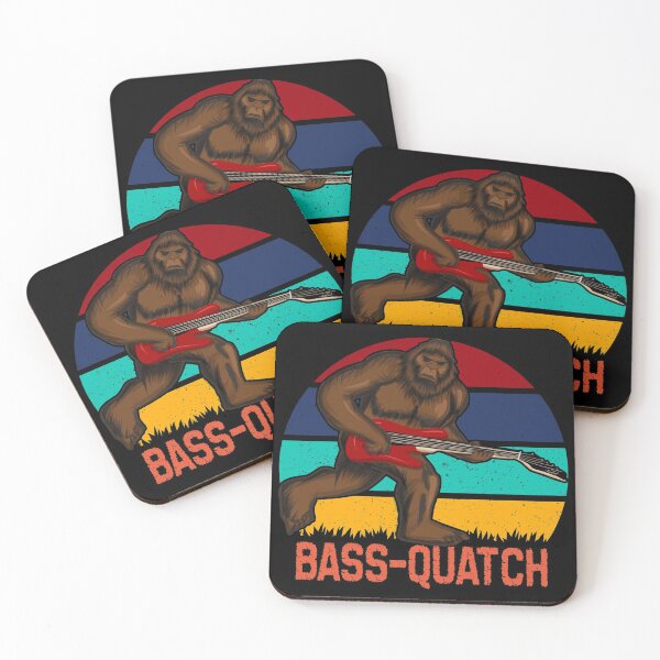 Item preview, Bass guitarist bigfoot designed and sold by SidTastic .
