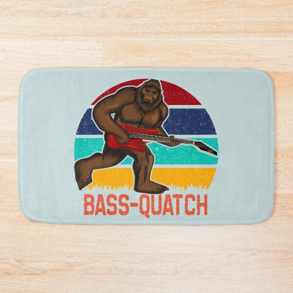 Item preview, Bass guitarist bigfoot designed and sold by SidTastic .