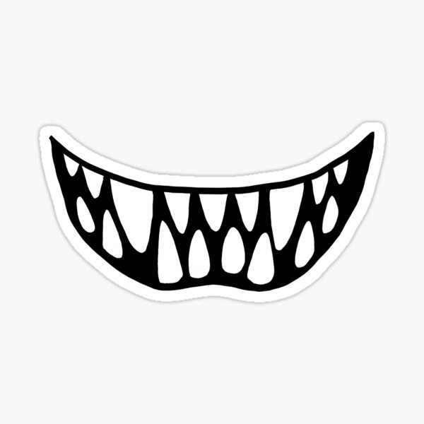 Download Venom Smile Stickers Redbubble