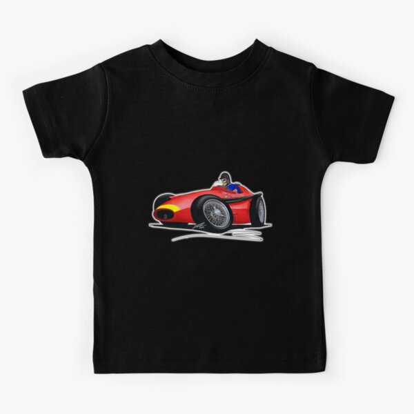 T-shirt Enfant Voiture Italienne Supercar Luxe Sport Course Rouge 2019