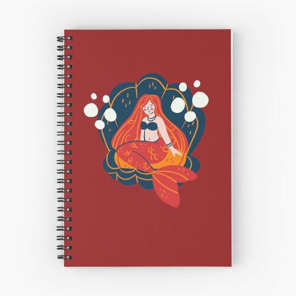 Item preview, Mermaid world - red marmaid princess - cute designed and sold by Atleta-Cali.