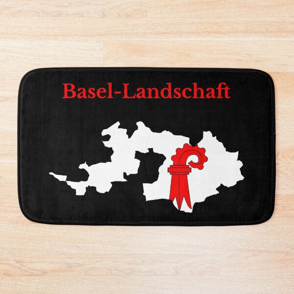 Item preview, Basel Landschaft Canton Map Flag, Switzerland designed and sold by marosharaf.