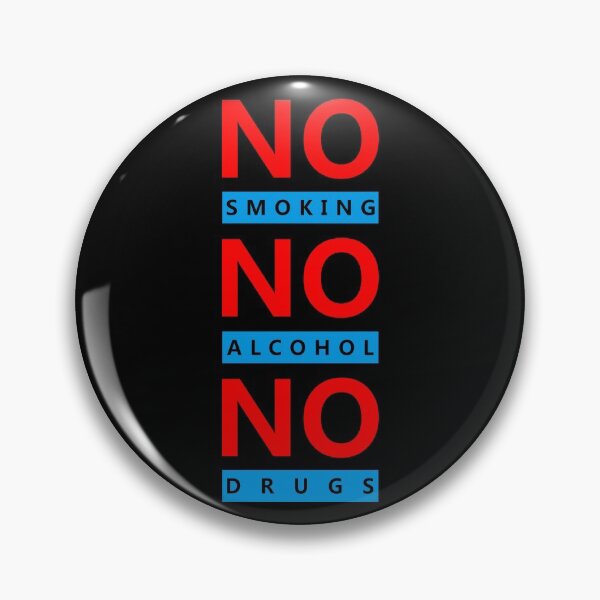 Item preview, NO Smoking NO Alcohol NO Drugs designed and sold by hatimelhag.