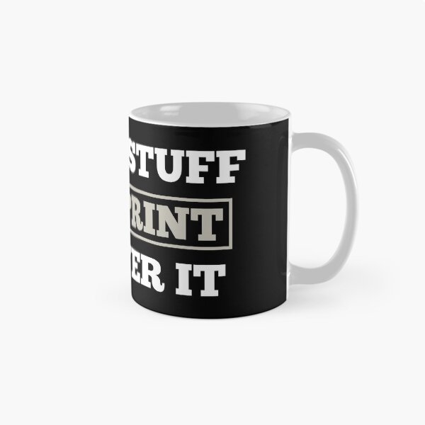 Item preview, I Hate Stuff With Print All Over It designed and sold by Slap-Cat.