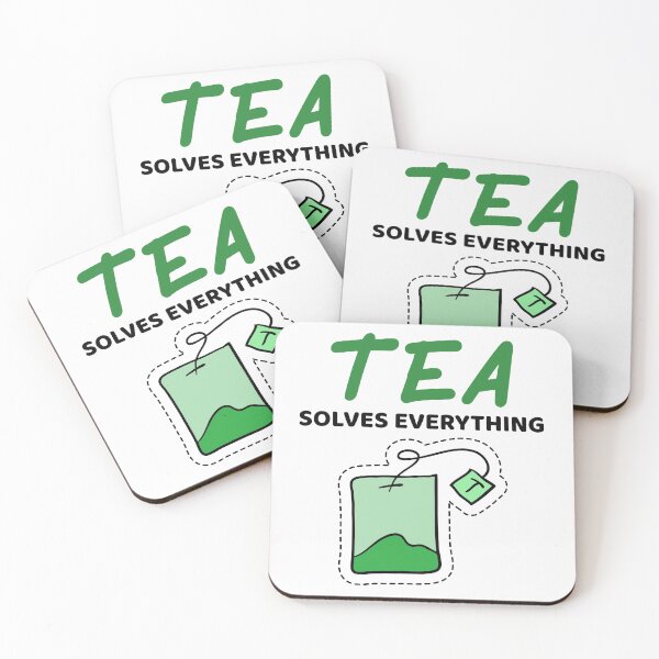 Item preview, Tea Solves Everything designed and sold by Wachi-A.